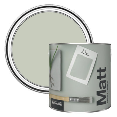 Rust-Oleum Washable Matt Wall PaintAloe 2.5L from B&Q