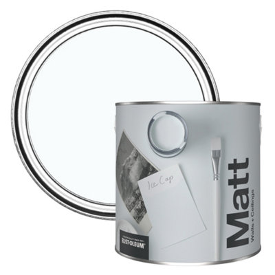 Rust-Oleum Washable Matt Wall PaintIcecap 2.5L from B&Q