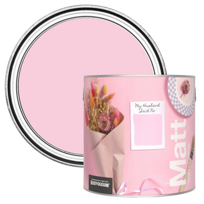 B&Q -  Washable Matt Wall PaintMy Husband Said No 2.5L