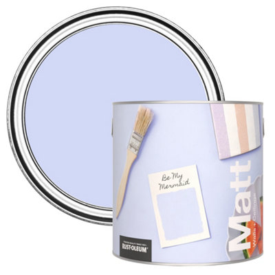 B&Q -  Washable Matt Wall PaintBe My Mermaid 2.5L