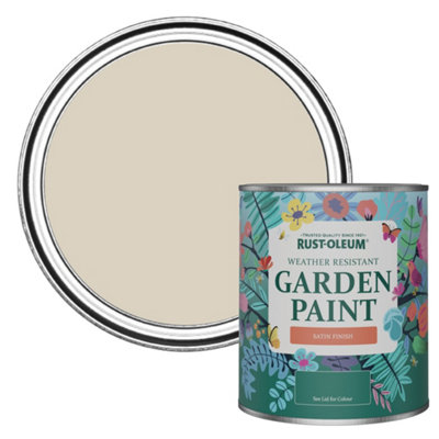 Rust-Oleum Hessian Satin Garden Paint 750Ml from B&Q