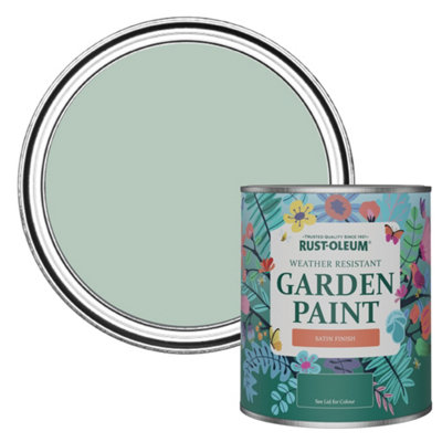 Rust-Oleum Leaplish Satin Garden Paint 750Ml from B&Q