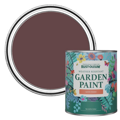 Rust-Oleum Mulberry Street Satin Garden Paint 750Ml from B&Q