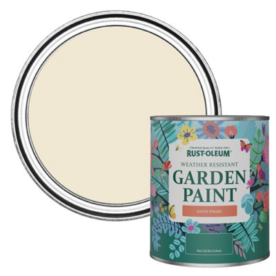 Rust-Oleum Quarry Lime Satin Garden Paint 750Ml from B&Q