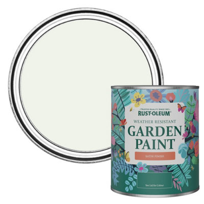 Rust-Oleum Steamed Milk Satin Garden Paint 750Ml from B&Q