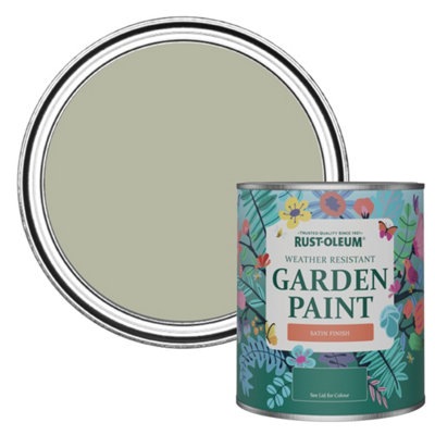 Rust-Oleum Tanglewood Satin Garden Paint 750Ml from B&Q