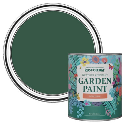 Rust-Oleum The Pinewoods Satin Garden Paint 750Ml from B&Q