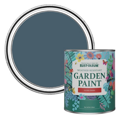 Rust-Oleum Blueprint Gloss Garden Paint 750Ml from B&Q