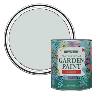 Rust-Oleum Dove Gloss Garden Paint 750Ml from B&Q