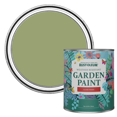 Rust-Oleum Familiar Ground Gloss Garden Paint 750Ml from B&Q