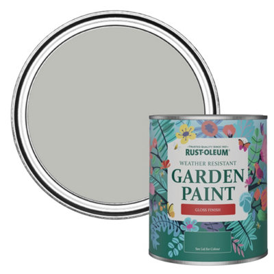 Rust-Oleum Flint Gloss Garden Paint 750Ml from B&Q