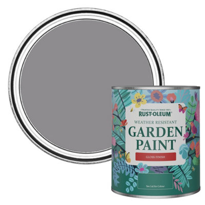 Rust-Oleum Iris Gloss Garden Paint 750Ml from B&Q