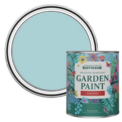 Rust-Oleum Little Cyclades Gloss Garden Paint 750Ml from B&Q