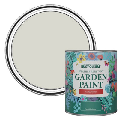 Rust-Oleum Mocha Gloss Garden Paint 750Ml from B&Q
