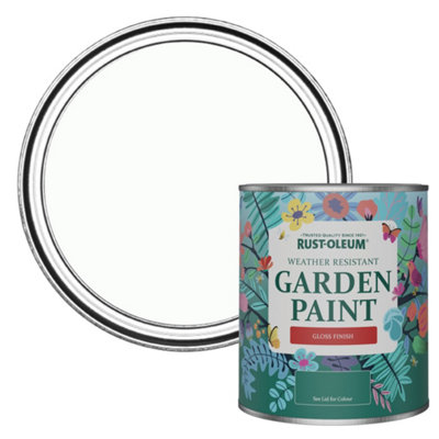 Rust-Oleum Moonstone Gloss Garden Paint 750Ml from B&Q