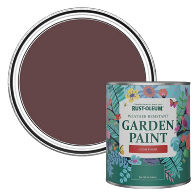 Rust-Oleum Mulberry Street Gloss Garden Paint 750Ml from B&Q