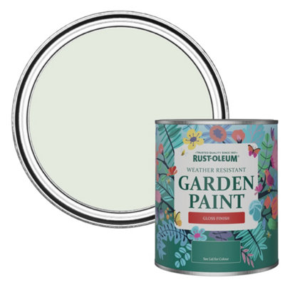 Rust-Oleum Sage Mist Gloss Garden Paint 750Ml from B&Q
