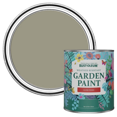 Rust-Oleum Grounded Gloss Garden Paint 750Ml from B&Q
