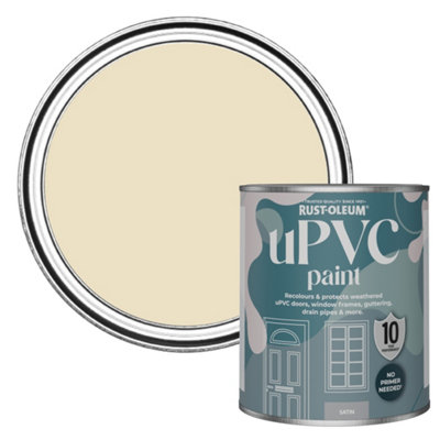 Rust-Oleum Featherstone Satin Upvc Paint 750Ml from B&Q
