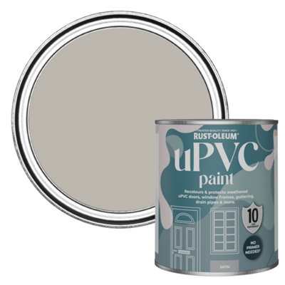 Rust-Oleum Gorthleck Satin Upvc Paint 750Ml from B&Q
