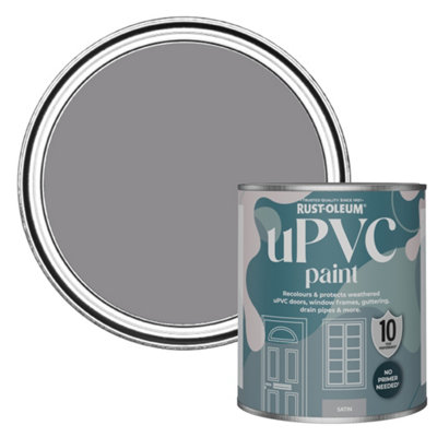 Rust-Oleum Iris Satin Upvc Paint 750Ml from B&Q