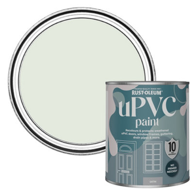 Rust-Oleum Sage Mist Satin Upvc Paint 750Ml from B&Q
