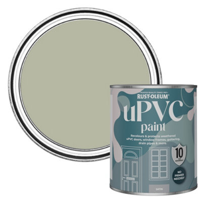 Rust-Oleum Tanglewood Satin Upvc Paint 750Ml from B&Q