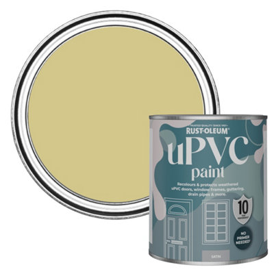 Rust-Oleum Wasabi Satin Upvc Paint 750Ml from B&Q