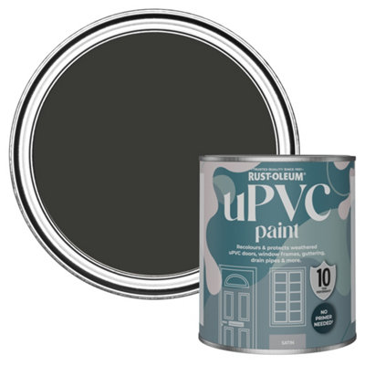 B&Q -  Dark Magic Satin Upvc Paint 750Ml