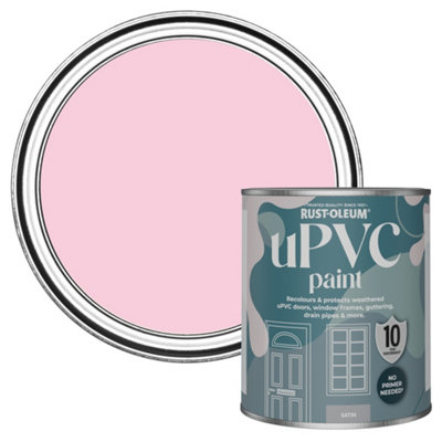Rust-Oleum My Husband Said No Satin Upvc Paint 750Ml from B&Q