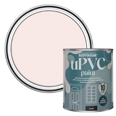 B&Q -  China Rose Gloss Upvc Paint 750Ml