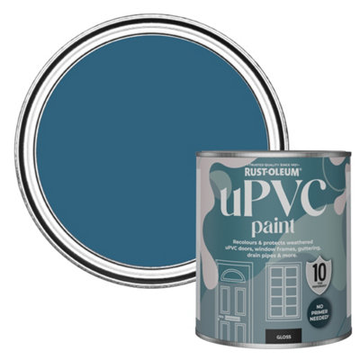 Rust-Oleum Cobalt Gloss Upvc Paint 750Ml from B&Q