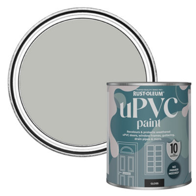 Rust-Oleum Flint Gloss Upvc Paint 750Ml from B&Q