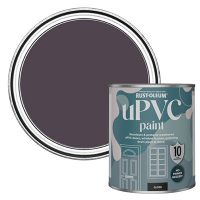 Rust-Oleum Grape Soda Gloss Upvc Paint 750Ml from B&Q