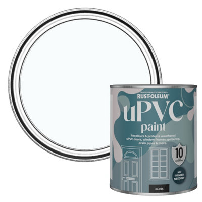 Rust-Oleum Icecap Gloss Upvc Paint 750Ml from B&Q