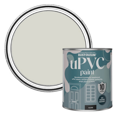 Rust-Oleum Mocha Gloss Upvc Paint 750Ml from B&Q