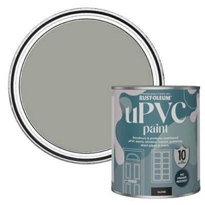 Rust-Oleum Tea Leaf Gloss Upvc Paint 750Ml from B&Q
