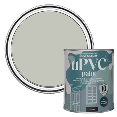 Rust-Oleum Tyne Fog Gloss Upvc Paint 750Ml from B&Q
