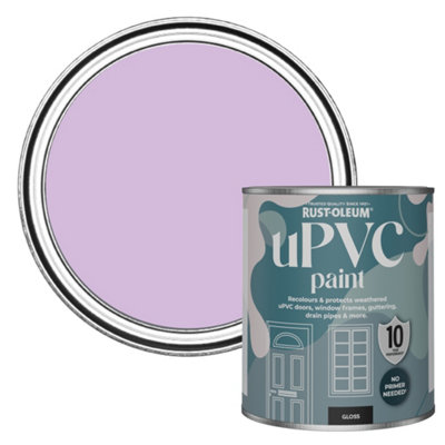 Rust-Oleum Violet Macaroon Gloss Upvc Paint 750Ml from B&Q