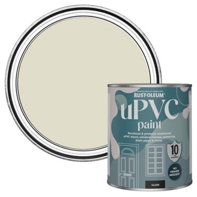 Rust-Oleum Relaxed Oats Gloss Upvc Paint 750Ml from B&Q