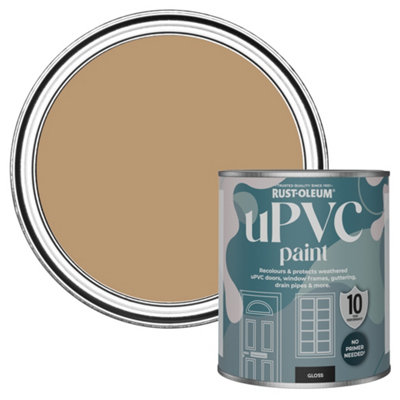 Rust-Oleum Fired Clay Gloss Upvc Paint 750Ml from B&Q