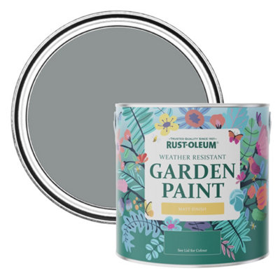 Rust-Oleum Mid-Anthracite Matt Garden Paint 2.5L from B&Q