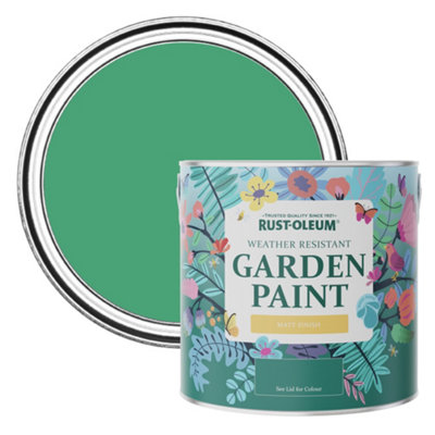 B&Q -  Emerald Matt Garden Paint 2.5L