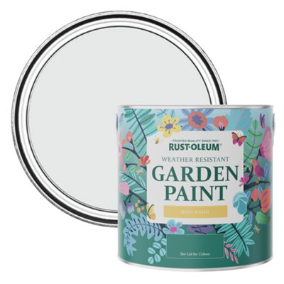 Rust-Oleum Monaco Mist Matt Garden Paint 2.5L from B&Q