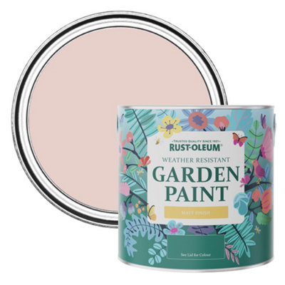 B&Q -  Pink Champagne Matt Garden Paint 2.5L