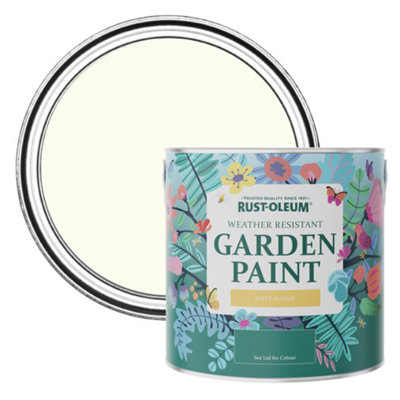 B&Q -  Porcelain Matt Garden Paint 2.5L