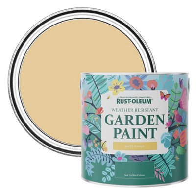 Rust-Oleum Sandstorm Matt Garden Paint 2.5L from B&Q