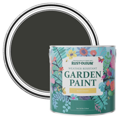 B&Q -  Dark Magic Matt Garden Paint 2.5L