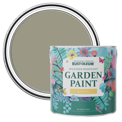 B&Q -  Grounded Matt Garden Paint 2.5L