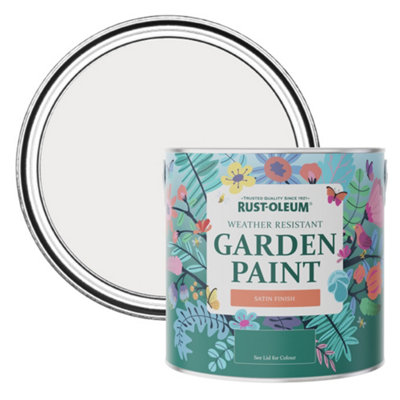 Rust-Oleum Fleur Satin Garden Paint 2.5L from B&Q